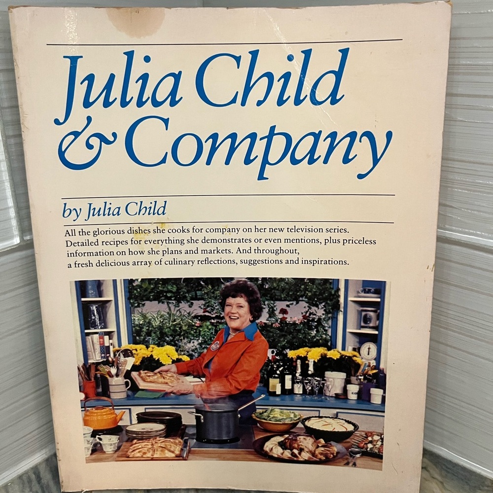 Julia Child & Company - Paperback By Child, Julia - GOOD 1978 Vintage Cookbook
